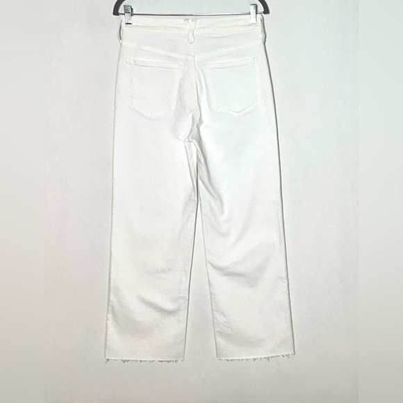 NWT J. Crew Slim Wide-Leg Jean in White Wash, Sizes 27, 28P, 30, & 31 - Picture 7 of 16